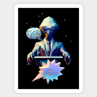 Alien News Sticker